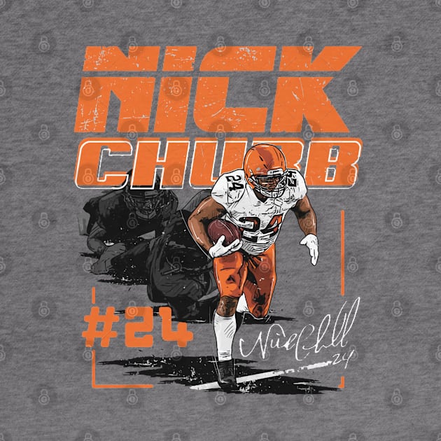 Nick Chubb Cleveland Touchdown by MASTER_SHAOLIN